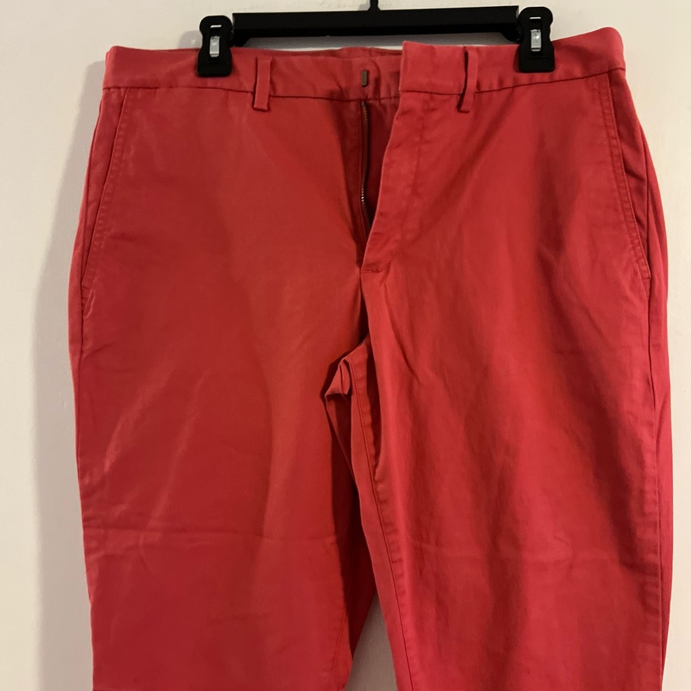 Vibrant Red Pants